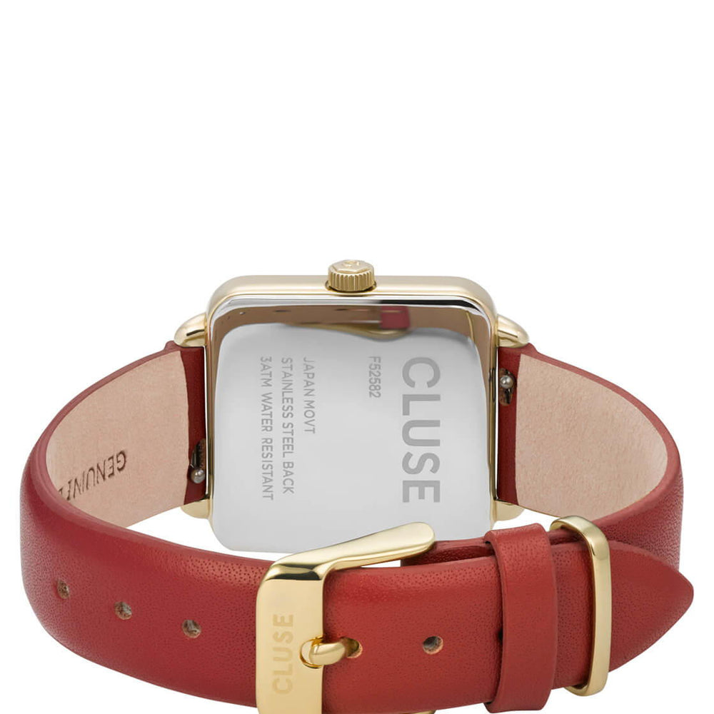 
                      
                        Cluse Watch La Tetragone red scarlet/gold gold
                      
                    