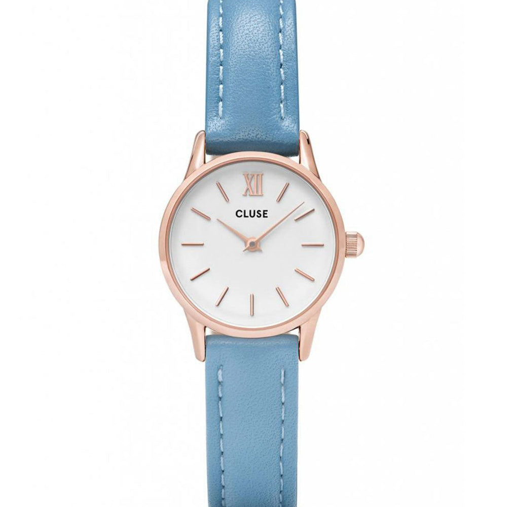 
                      
                        Cluse Watch La Vedette blue retro/white rosegold
                      
                    