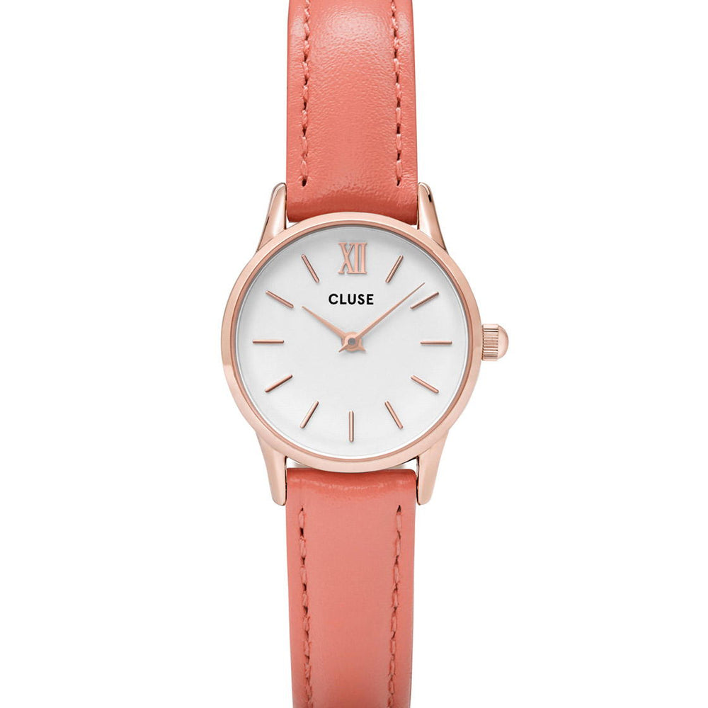 
                      
                        Cluse Watch La Vedette orange flamigo/white rosegold
                      
                    