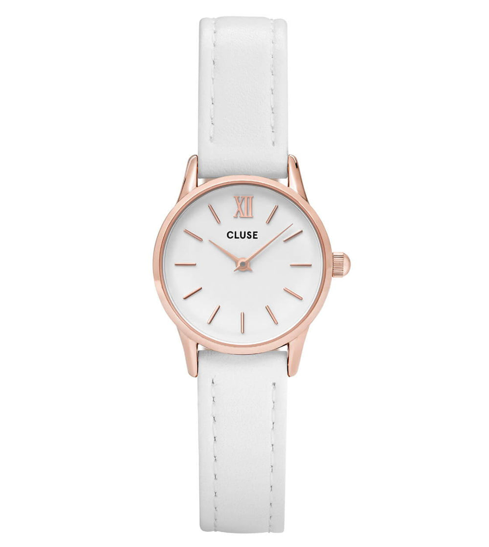 Cluse Watch La Vedette white/white rose gold