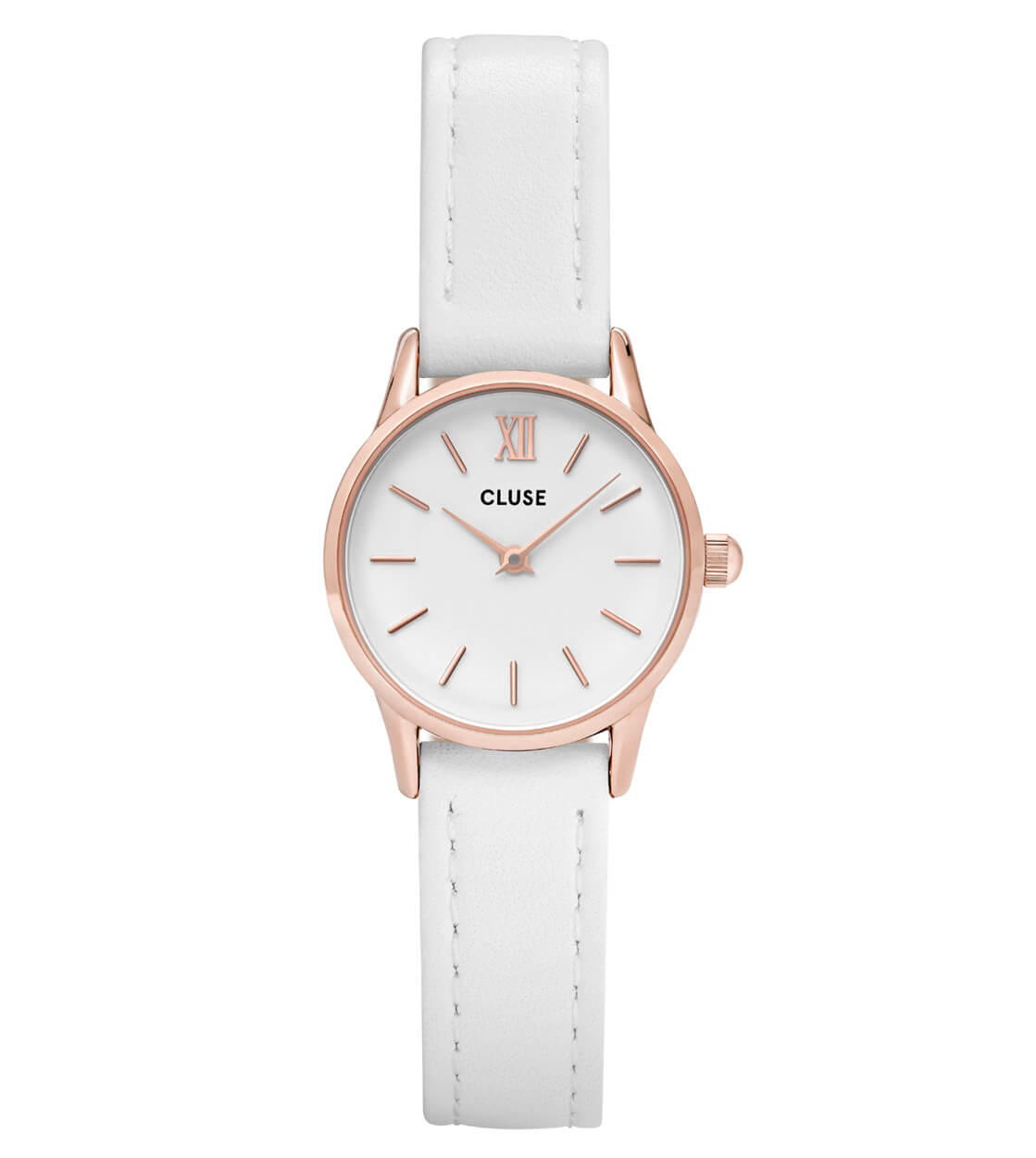 Cluse Watch La Vedette white/white rose gold