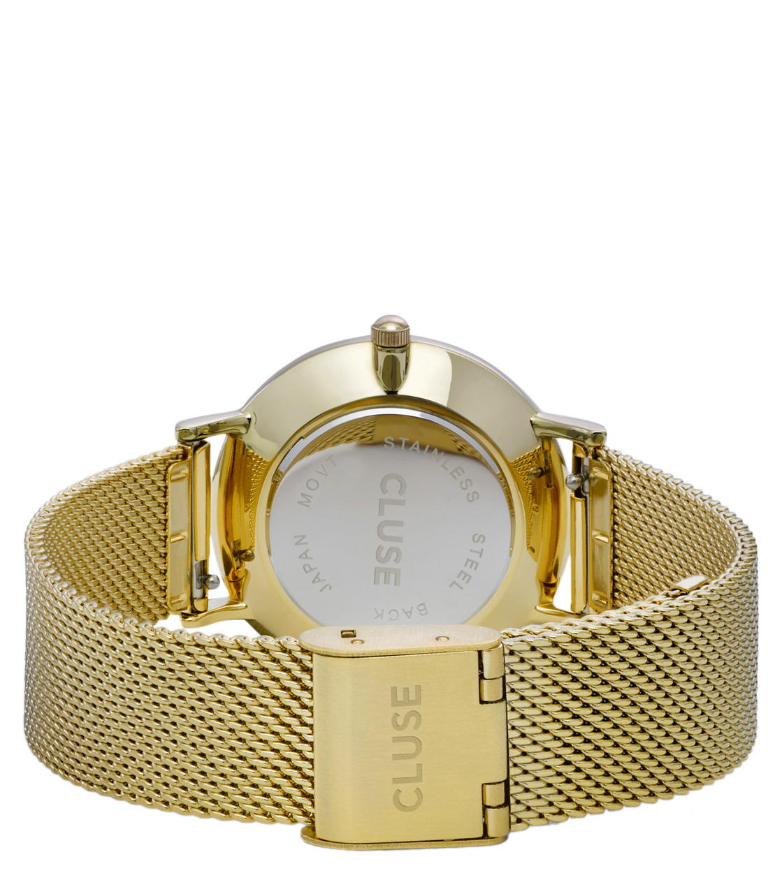 Cluse Watch Minuit Mesh gold/black mesh