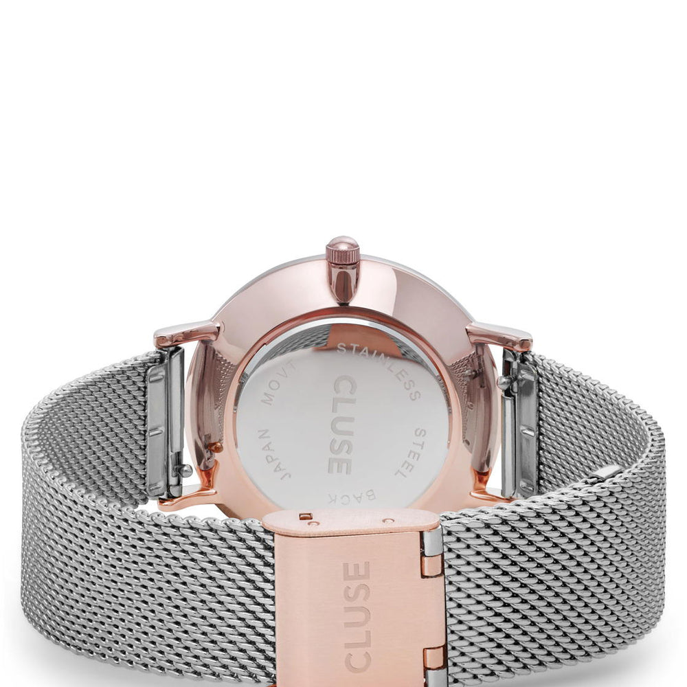 
                      
                        Cluse Watch Minuit Mesh silver/silver rose gold
                      
                    