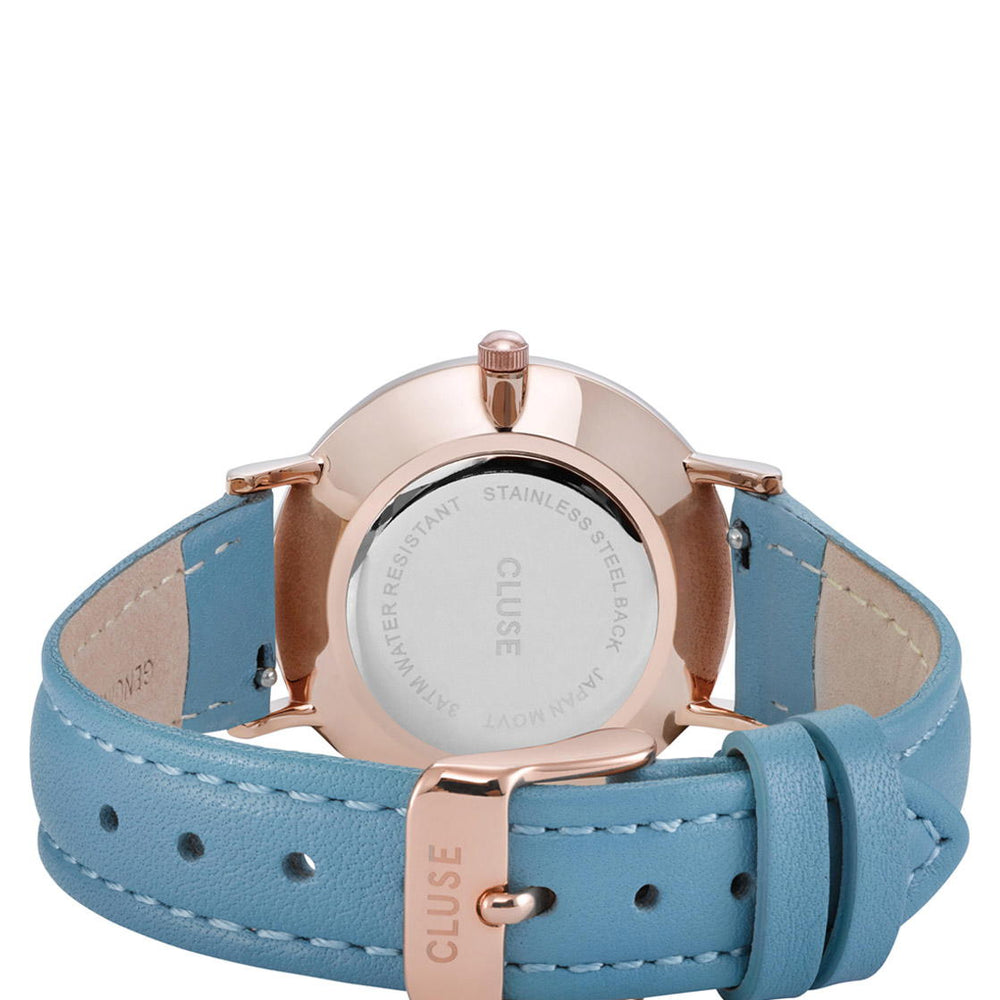 
                      
                        Cluse Watch Minuit blue retro/white rosegold
                      
                    