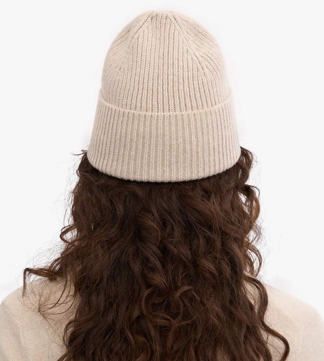 Colorful Standard Beanie Merino Wool beige ivory white