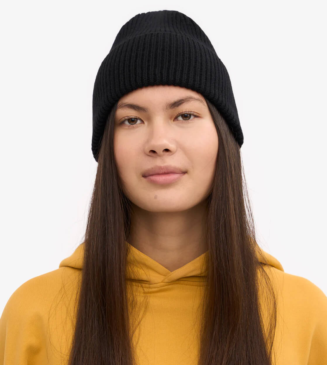 Colorful Standard Beanie Merino Wool black deep
