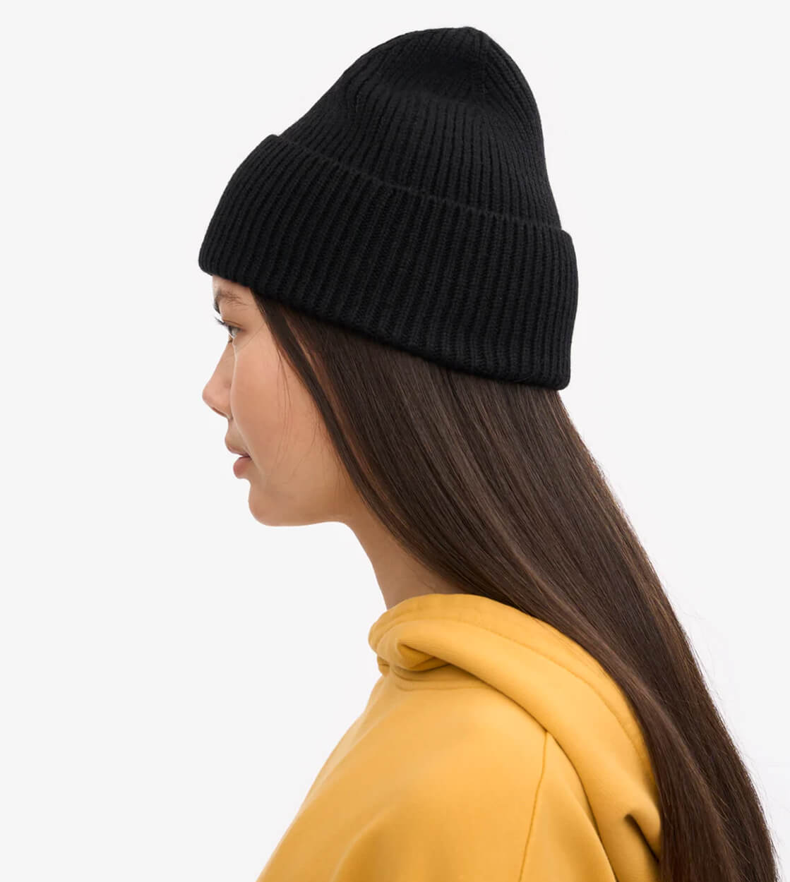 Colorful Standard Beanie Merino Wool black deep