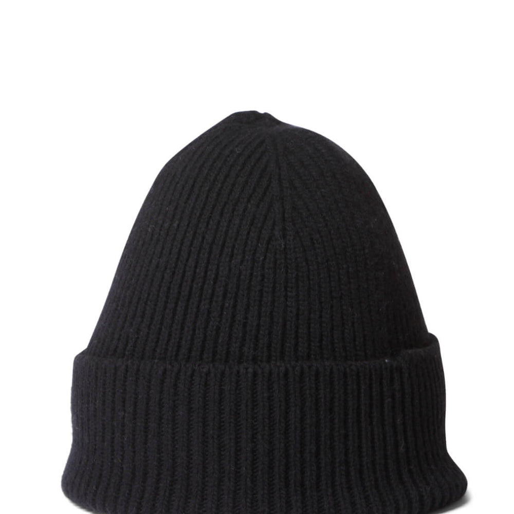 Colorful Standard Beanie Merino Wool black deep