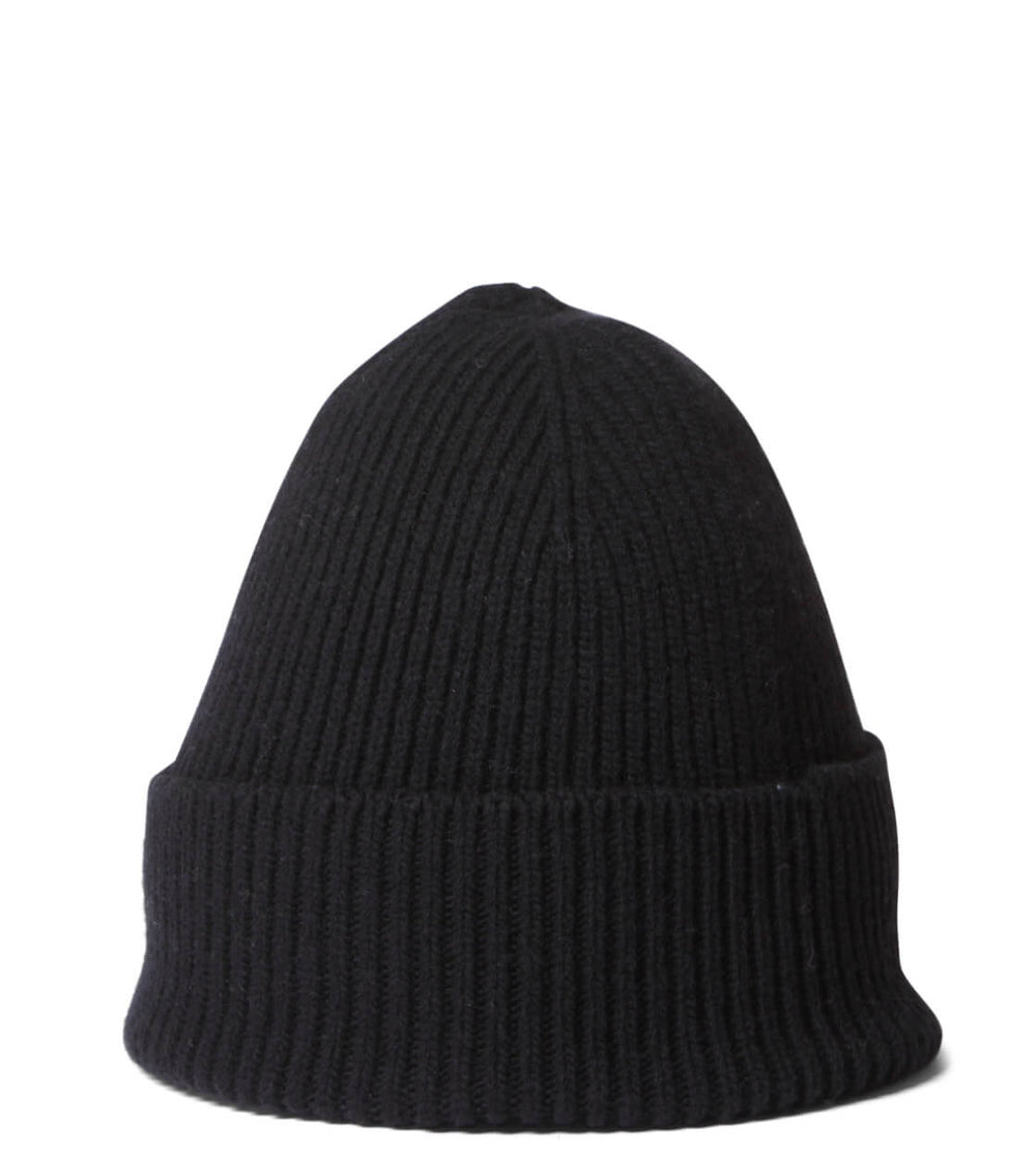 Colorful Standard Beanie Merino Wool black deep