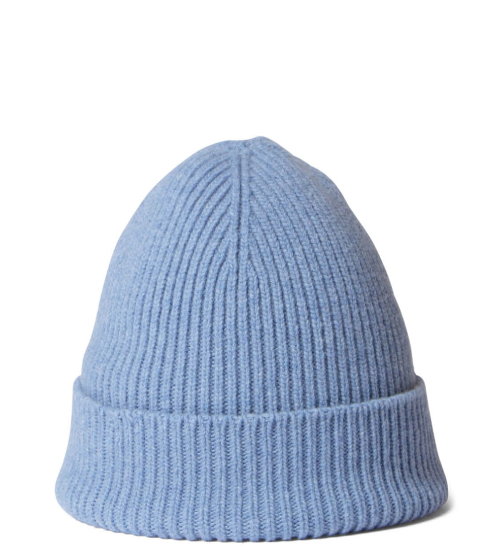Colorful Standard Beanie Merino Wool blue stone