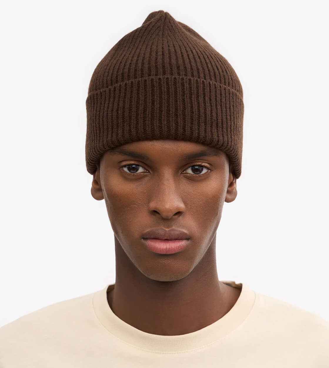 Colorful Standard Beanie Merino Wool brown coffee