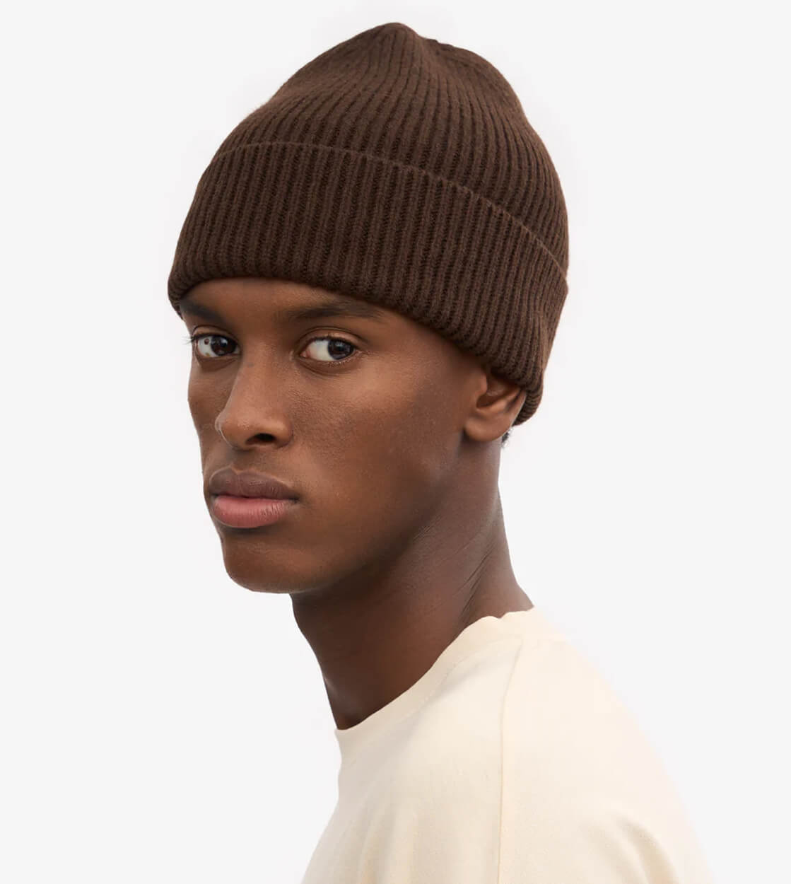 Colorful Standard Beanie Merino Wool brown coffee