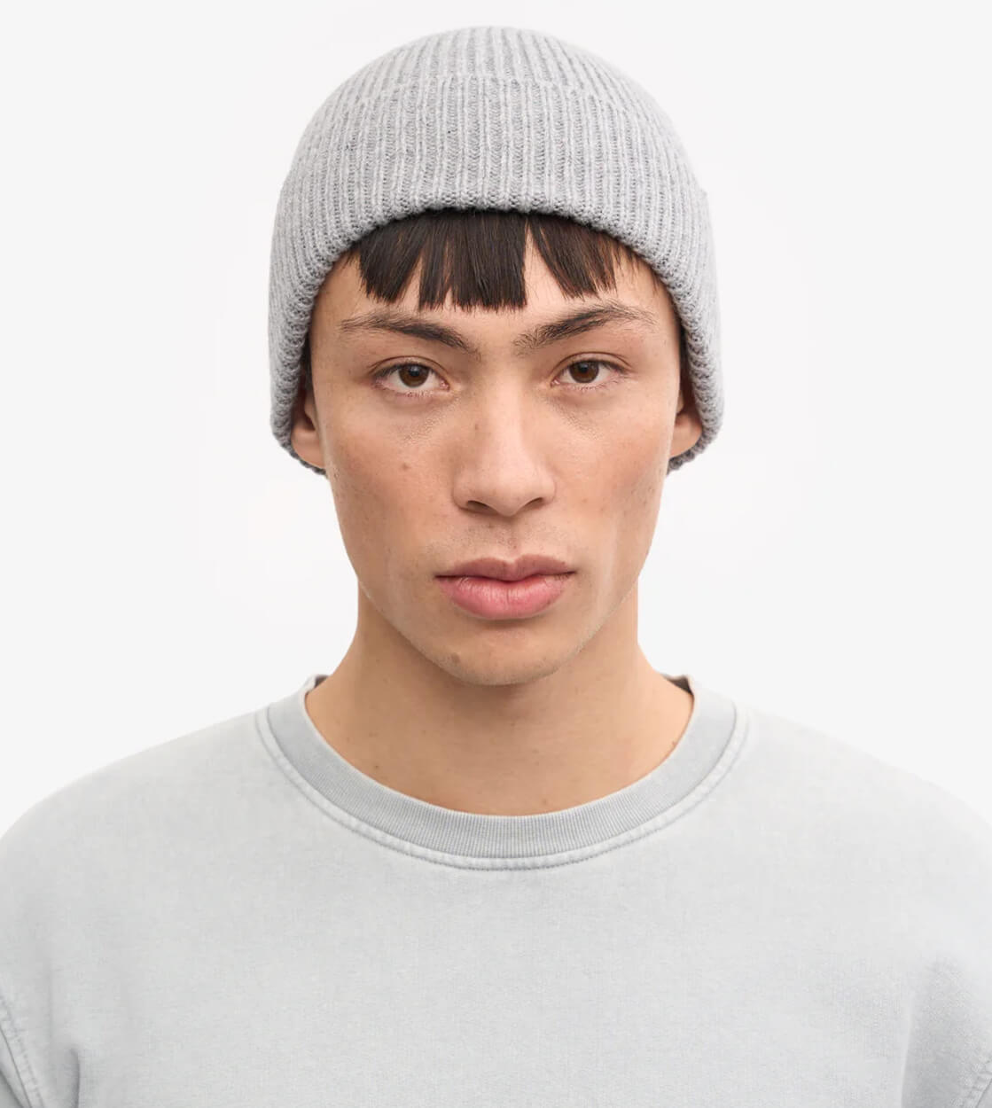 Colorful Standard Beanie Merino Wool grey heather