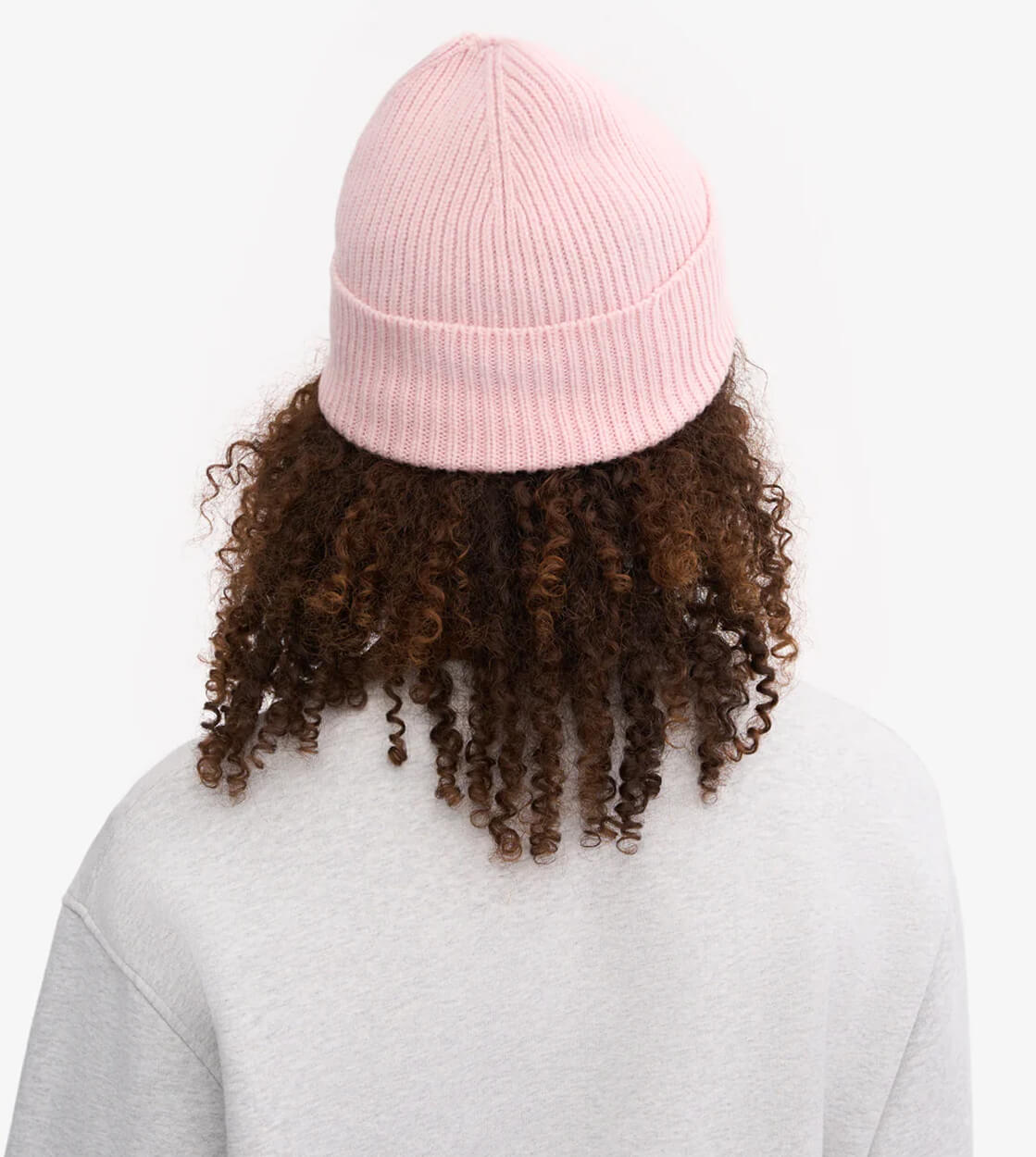 Colorful Standard Beanie Merino Wool pink faded