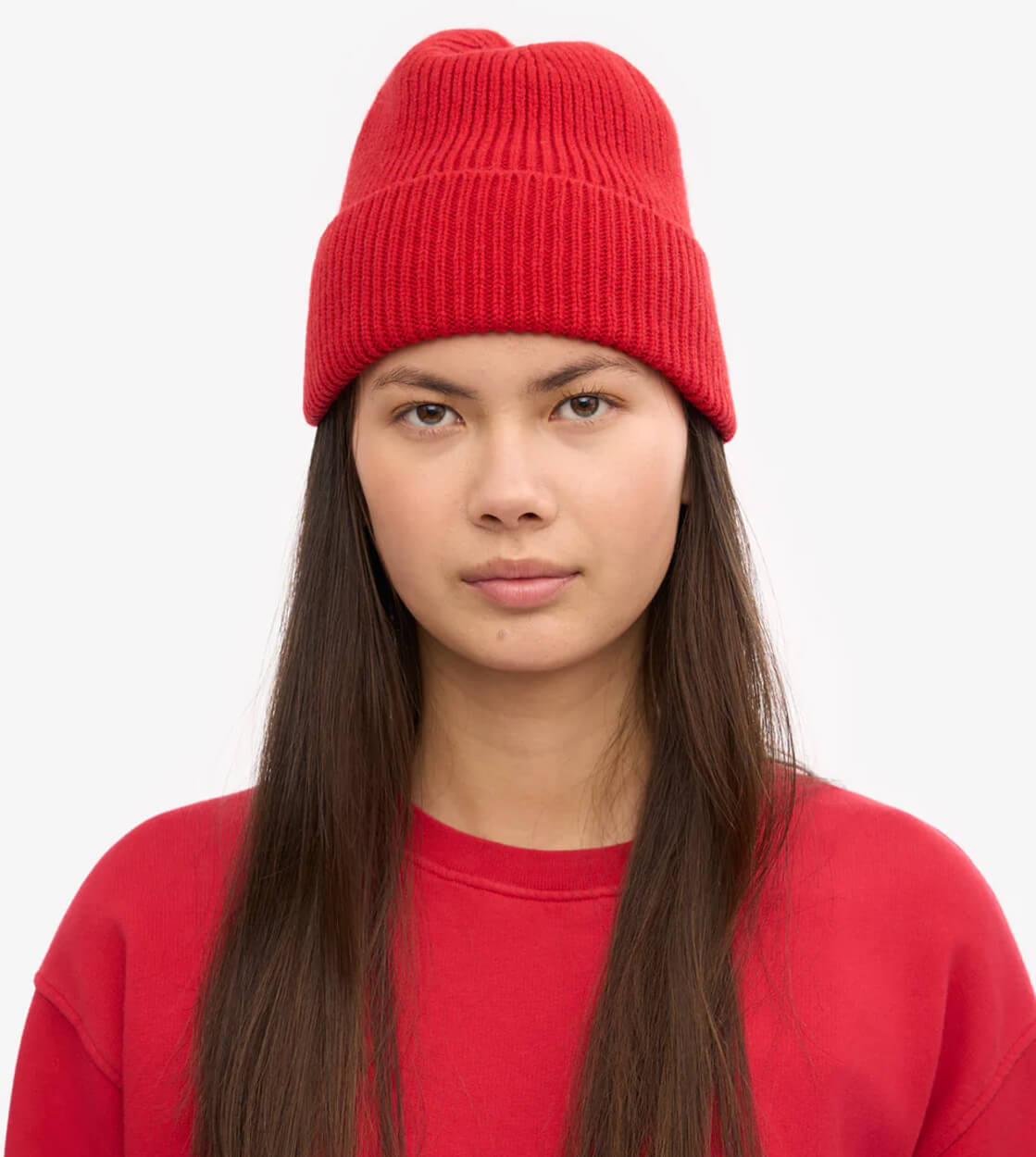 Colorful Standard Beanie Merino Wool red scarlet