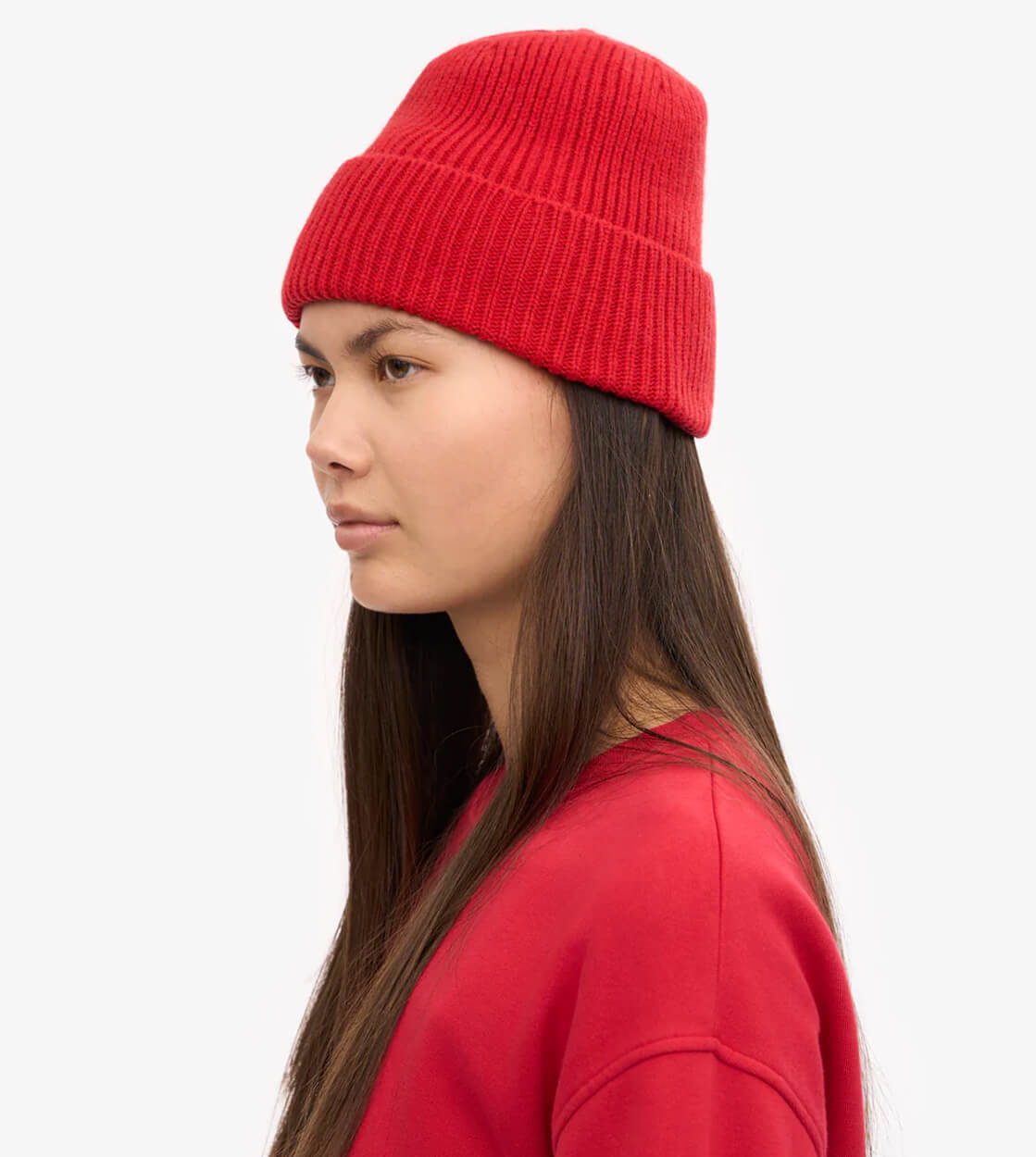 Colorful Standard Beanie Merino Wool red scarlet
