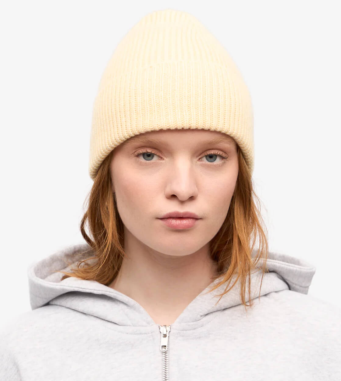 Colorful Standard Beanie Merino Wool yellow soft