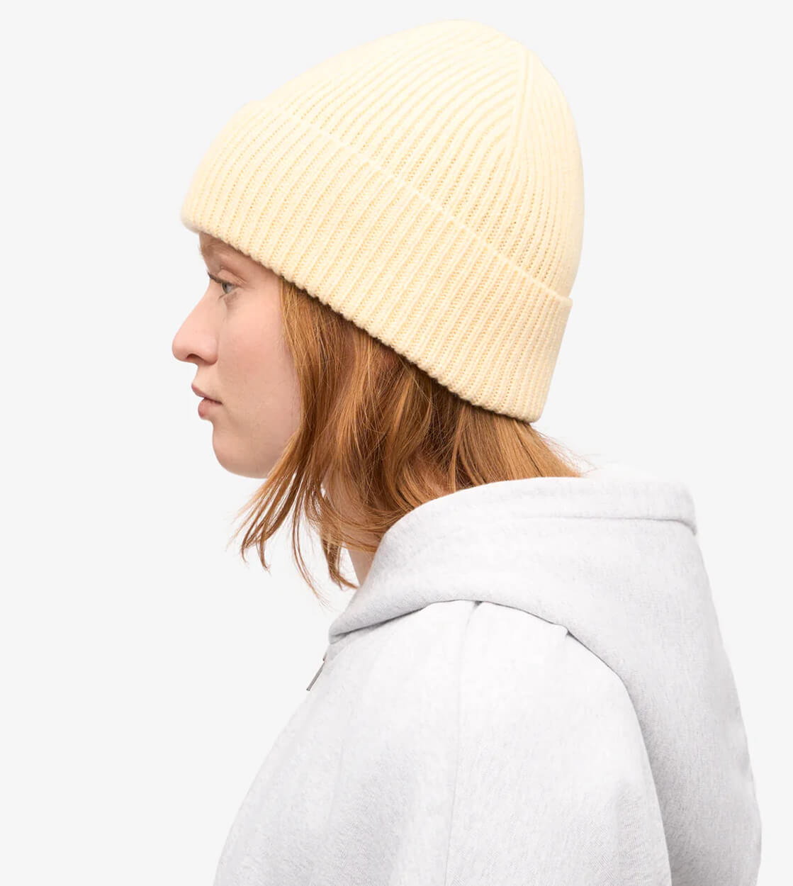 Colorful Standard Beanie Merino Wool yellow soft