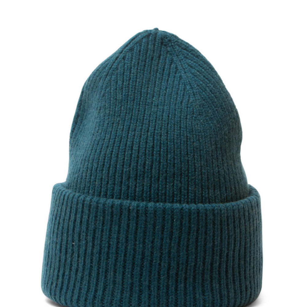 Colorful Standard Beanie Tall Merino Wool blue ocean green
