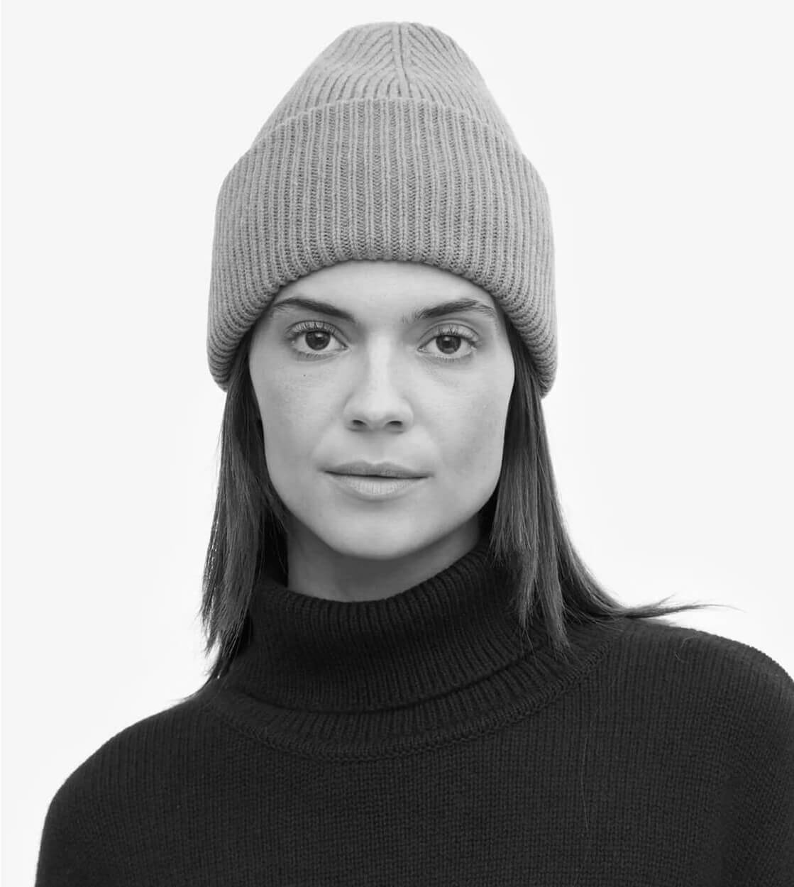 Colorful Standard Beanie Tall Merino Wool blue stone