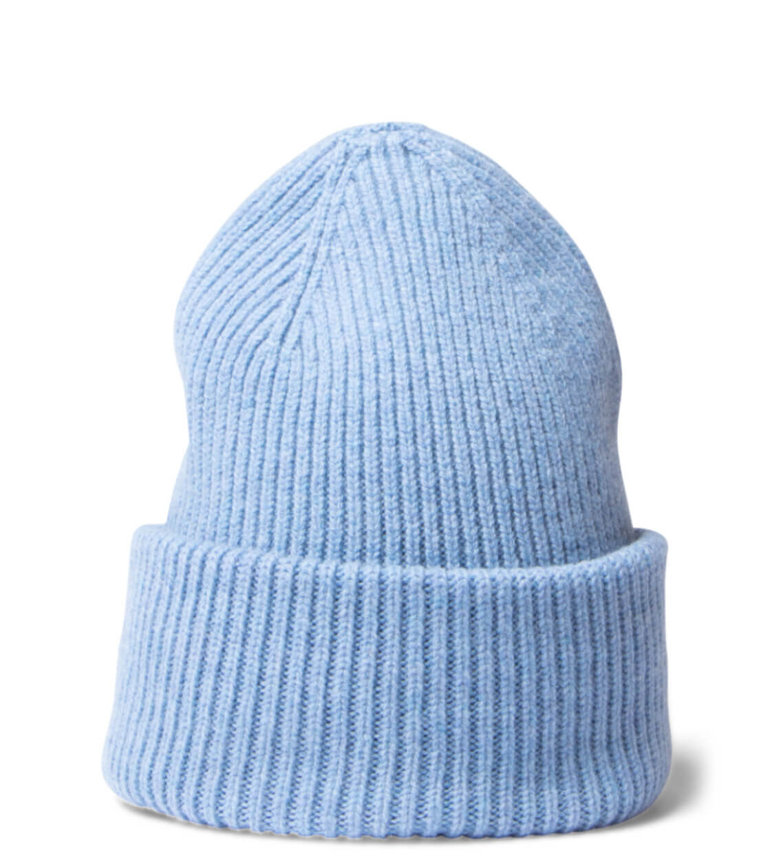 Colorful Standard Beanie Tall Merino Wool blue stone