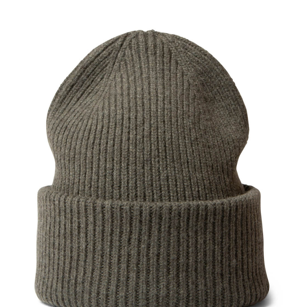 Colorful Standard Beanie Tall Merino Wool green dusty olive