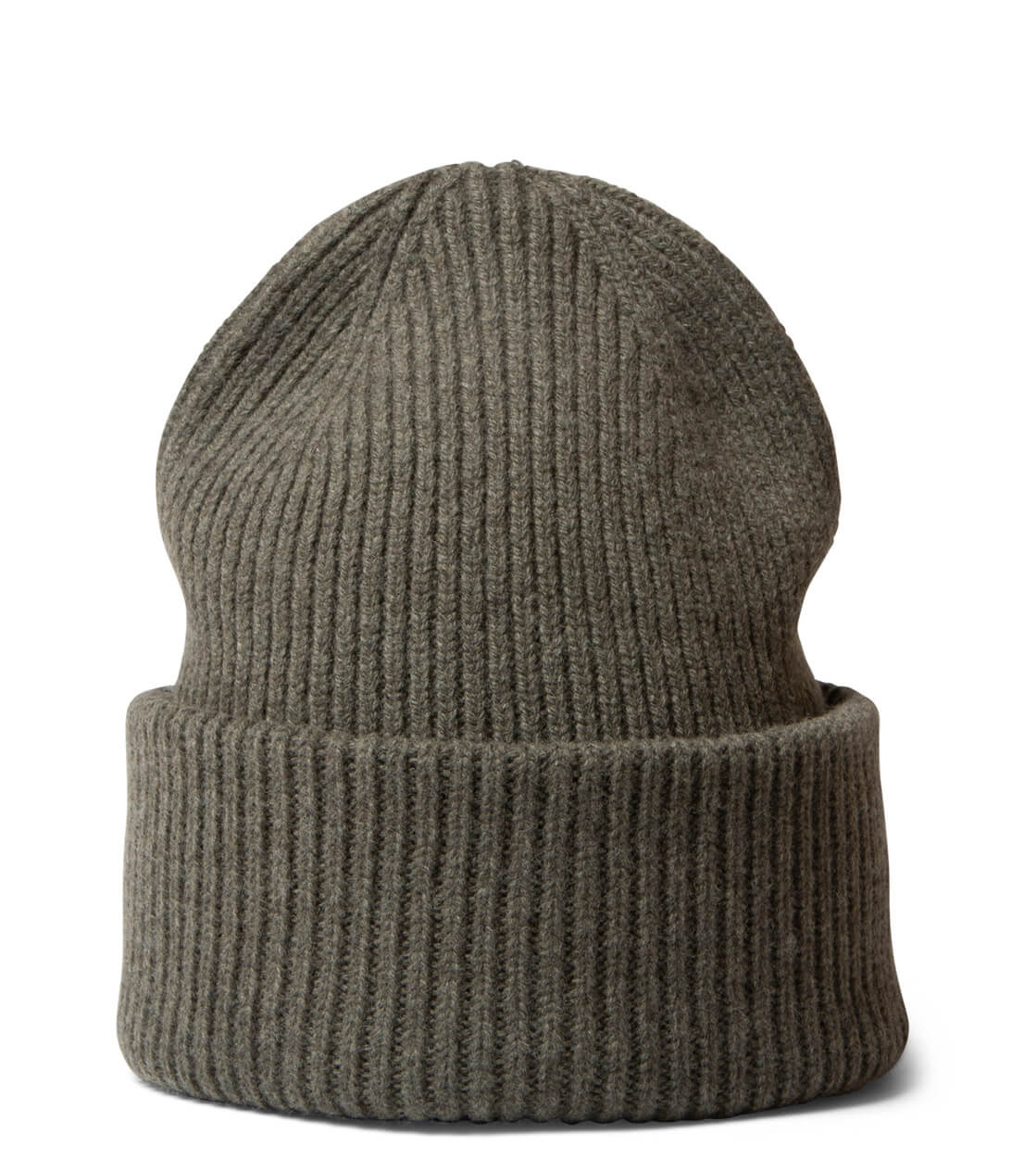 Colorful Standard Beanie Tall Merino Wool green dusty olive