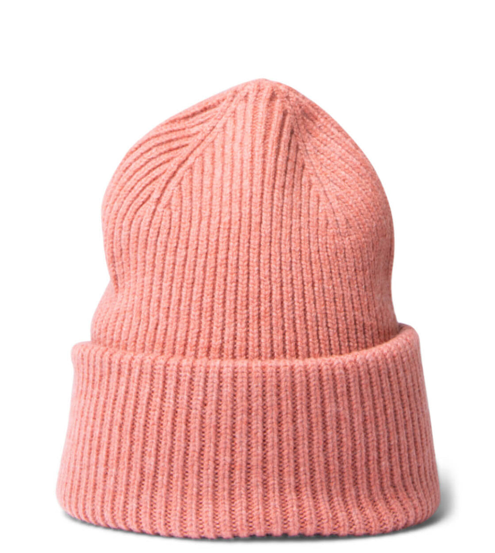 Colorful Standard Beanie Tall Merino Wool pink rosewood mist