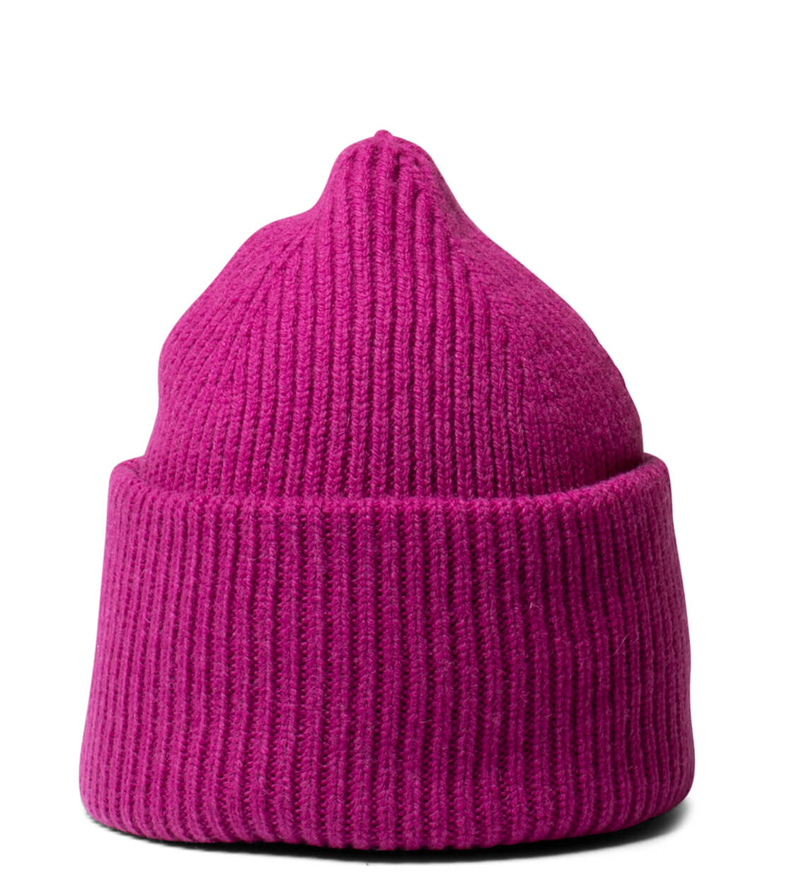 Colorful Standard Beanie Tall Merino Wool purple magenta blaze