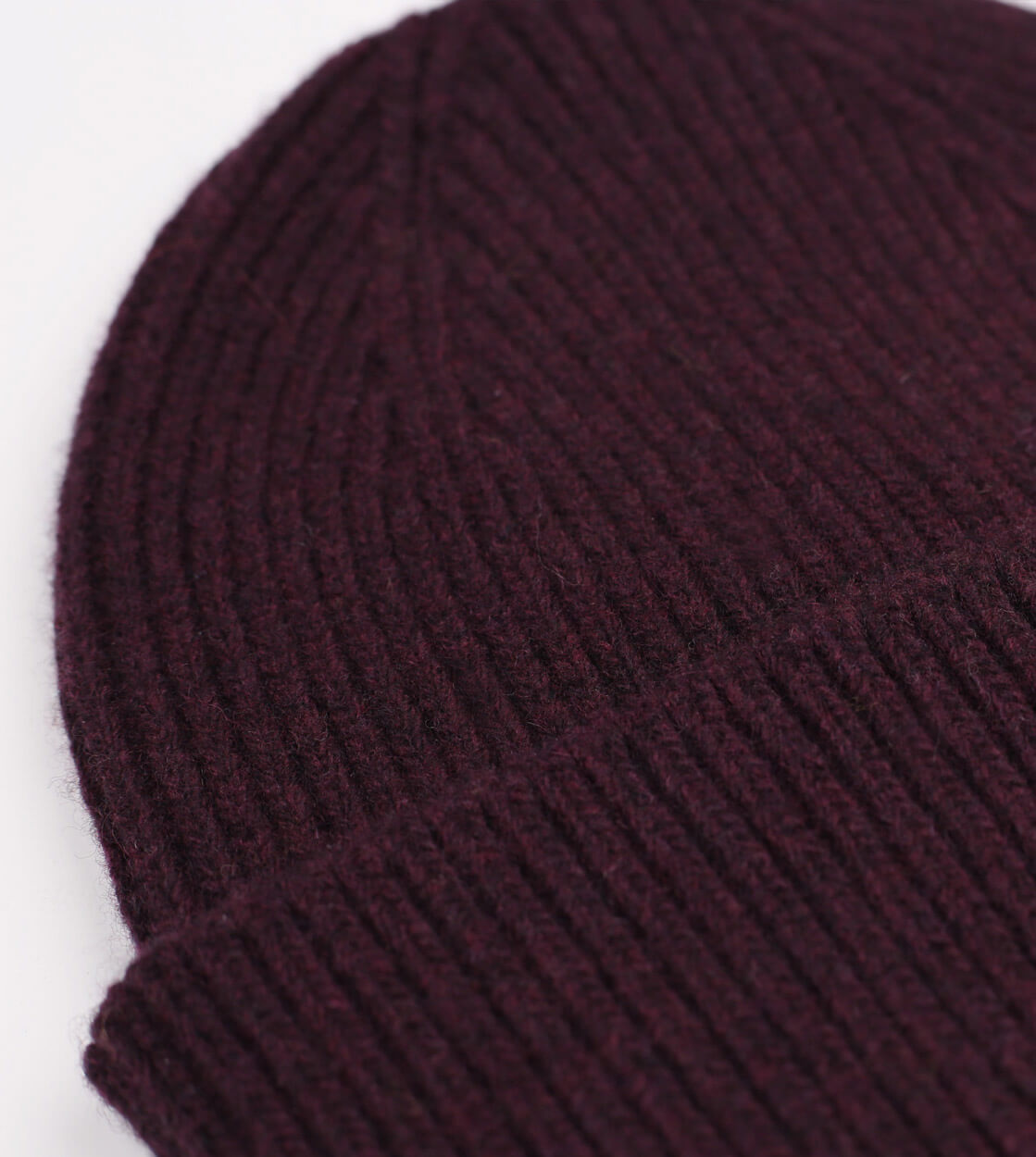 Colorful Standard Beanie Tall Merino Wool red oxblood