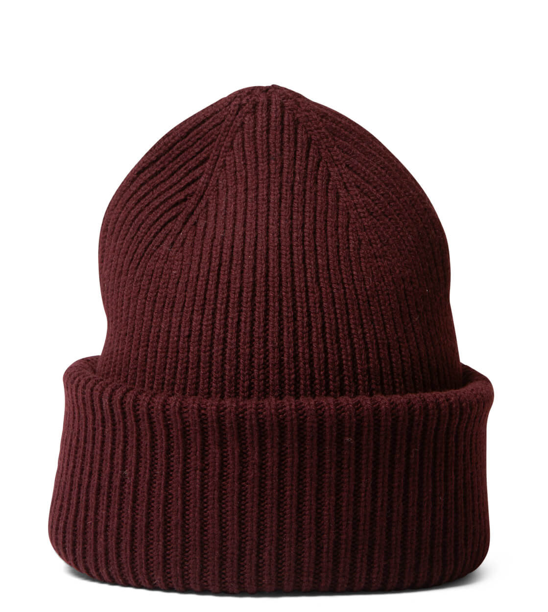 Colorful Standard Beanie Tall Merino Wool red oxblood