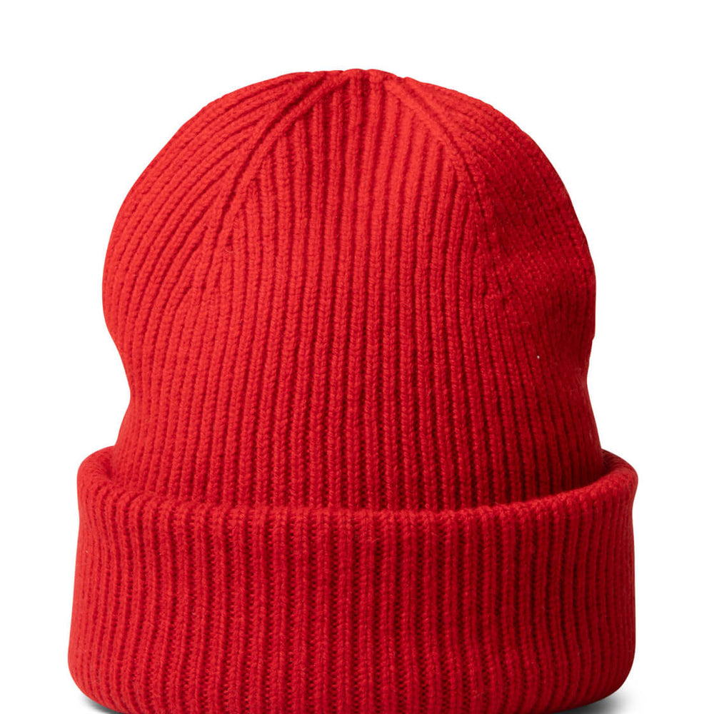 Colorful Standard Beanie Tall Merino Wool red scarlet