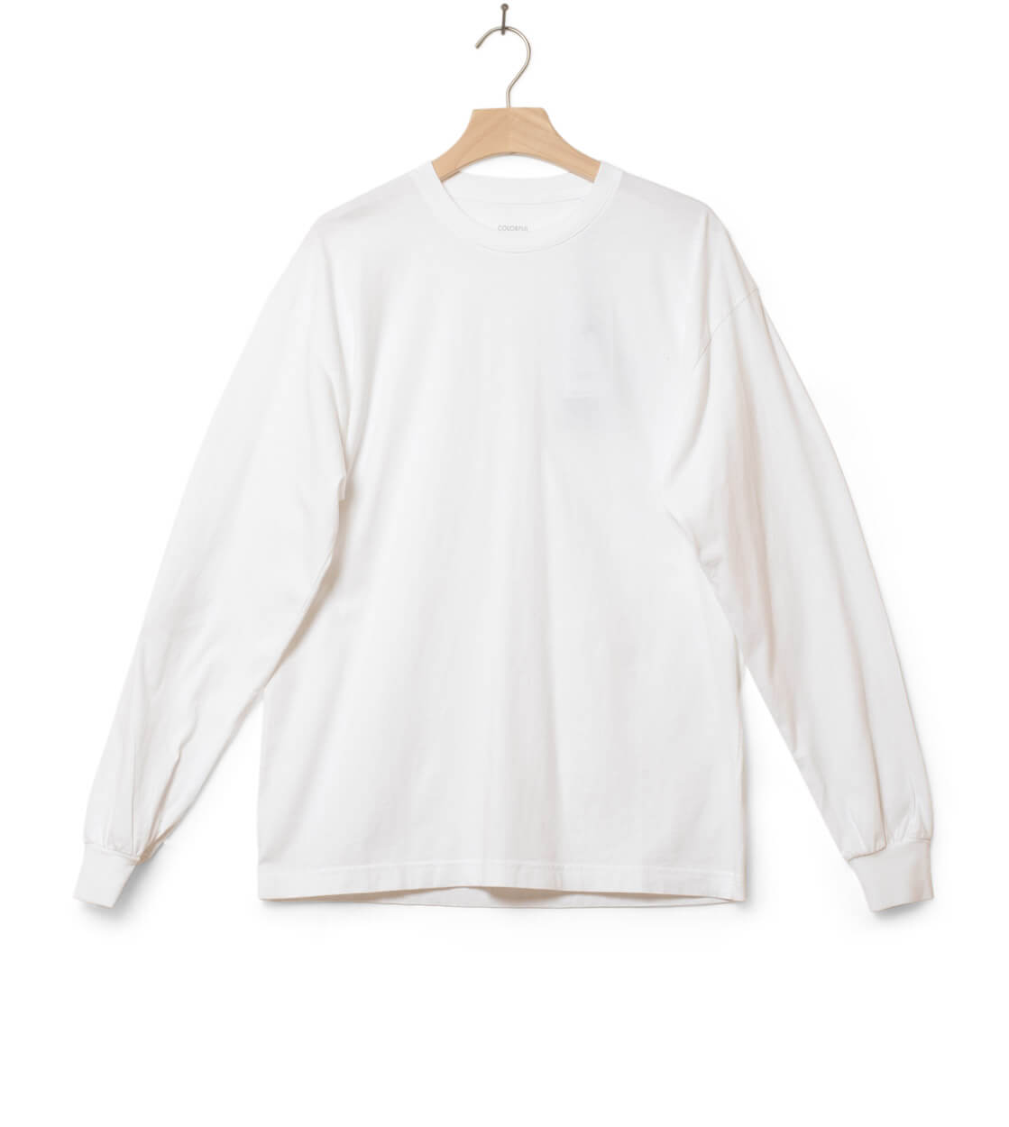 Colorful Standard Longsleeve Oversize CS1003 white optical