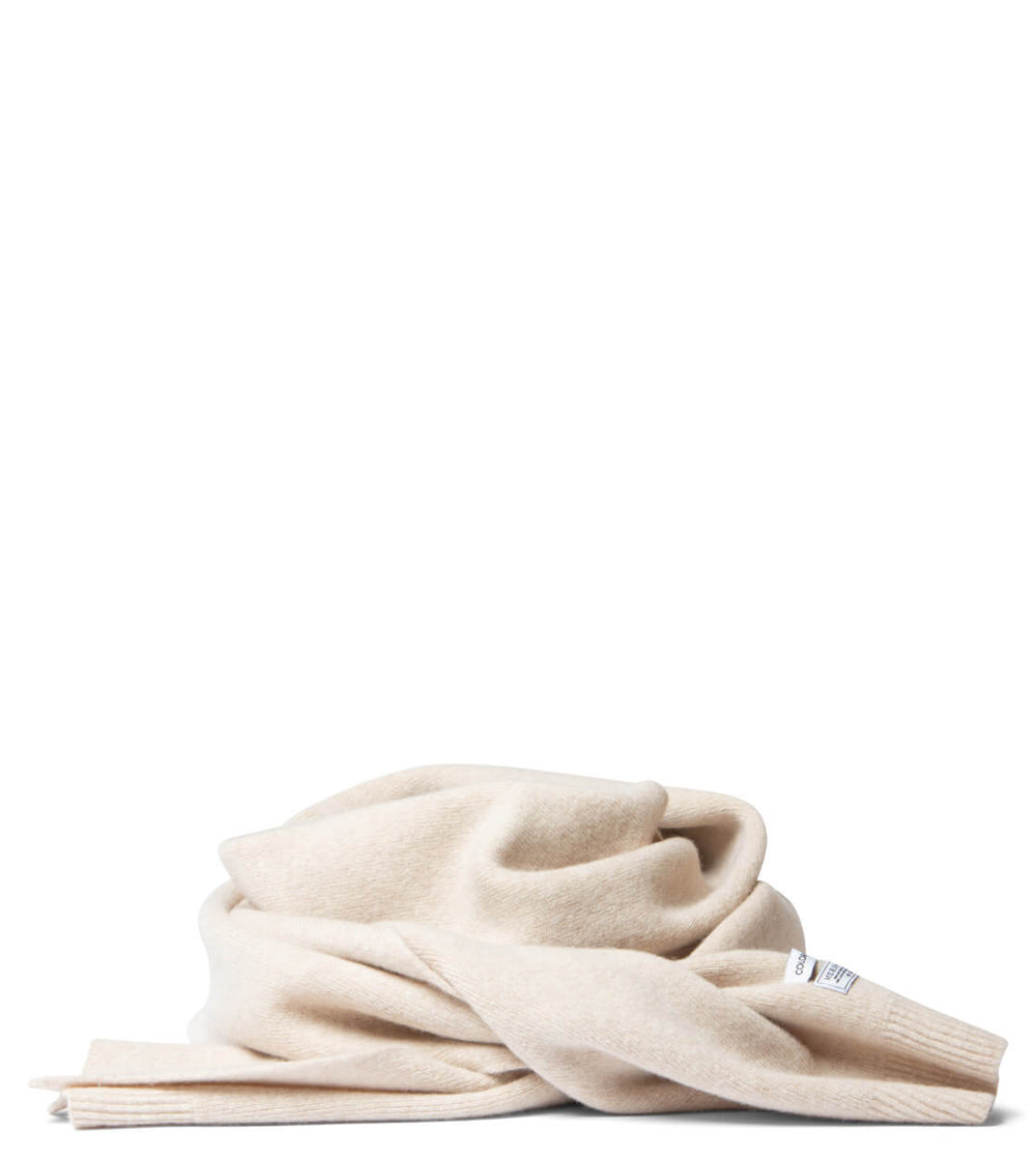 Colorful Standard Scarf Merino Wool beige ivory white