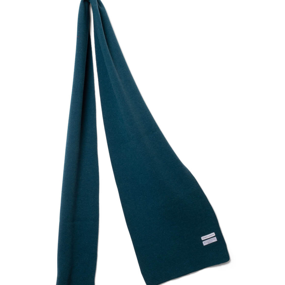 Colorful Standard Scarf Merino Wool blue ocean green