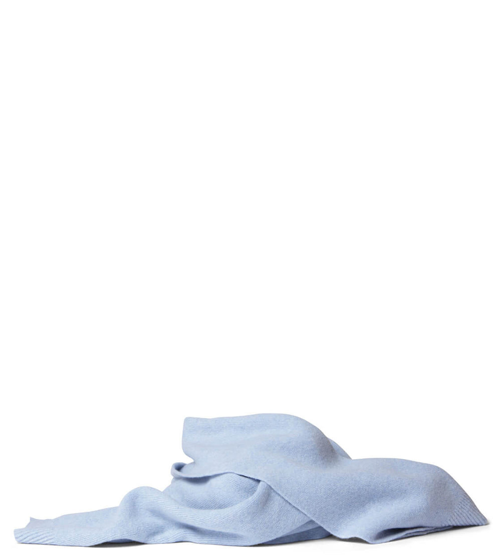 Colorful Standard Scarf Merino Wool blue polar