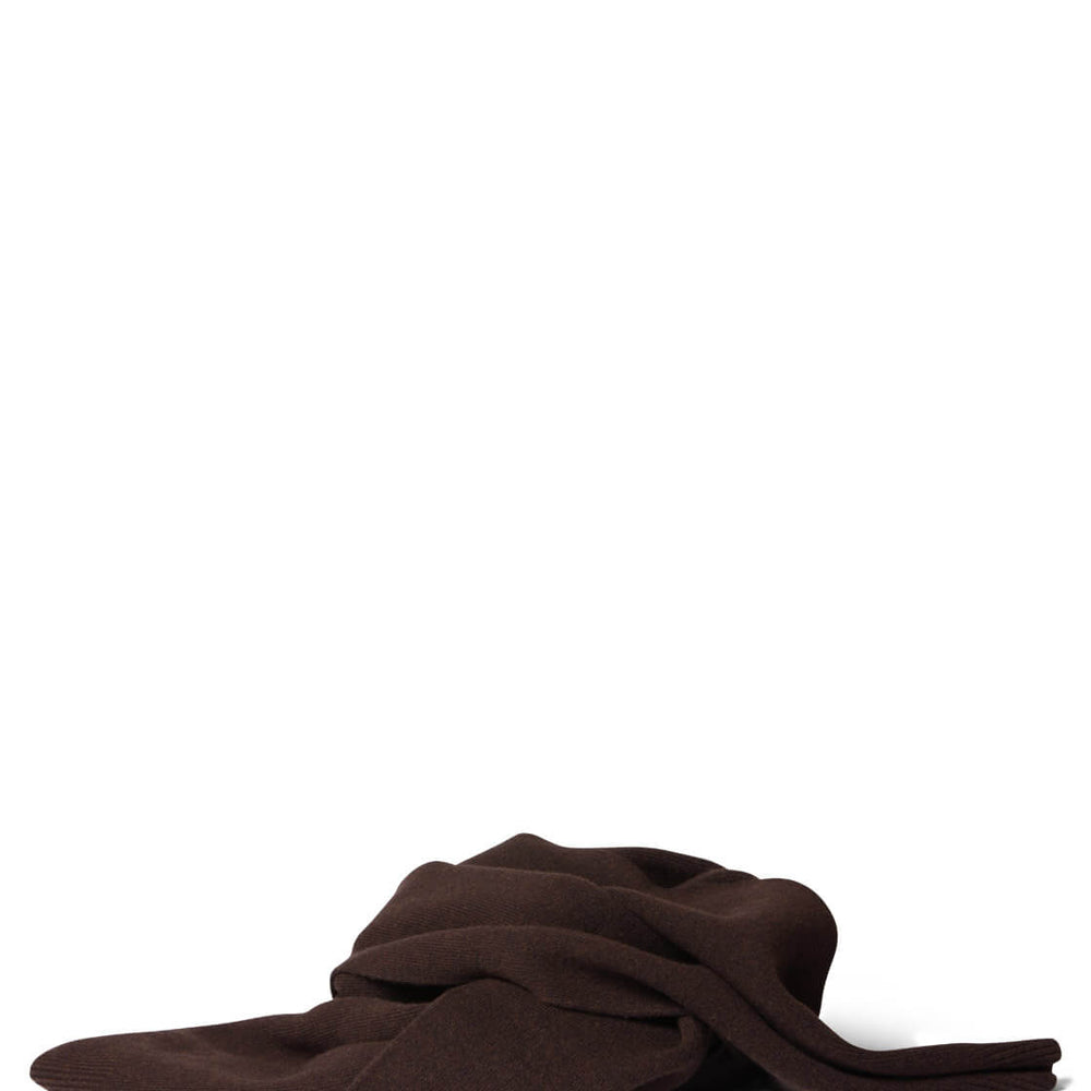 Colorful Standard Scarf Merino Wool brown coffee