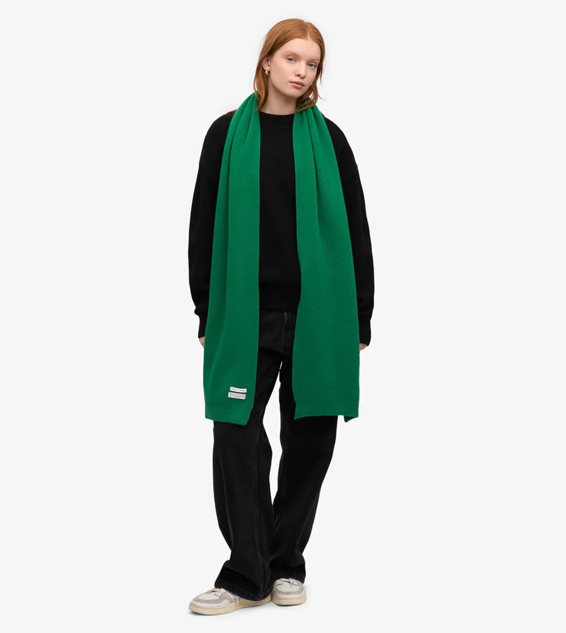 Colorful Standard Scarf Merino Wool green kelly