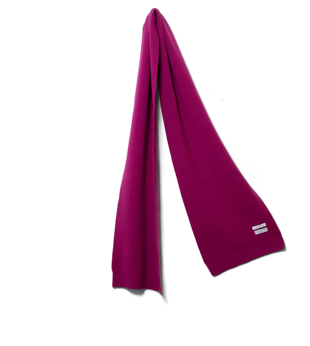 Colorful Standard Scarf Merino Wool pink magenta blaze