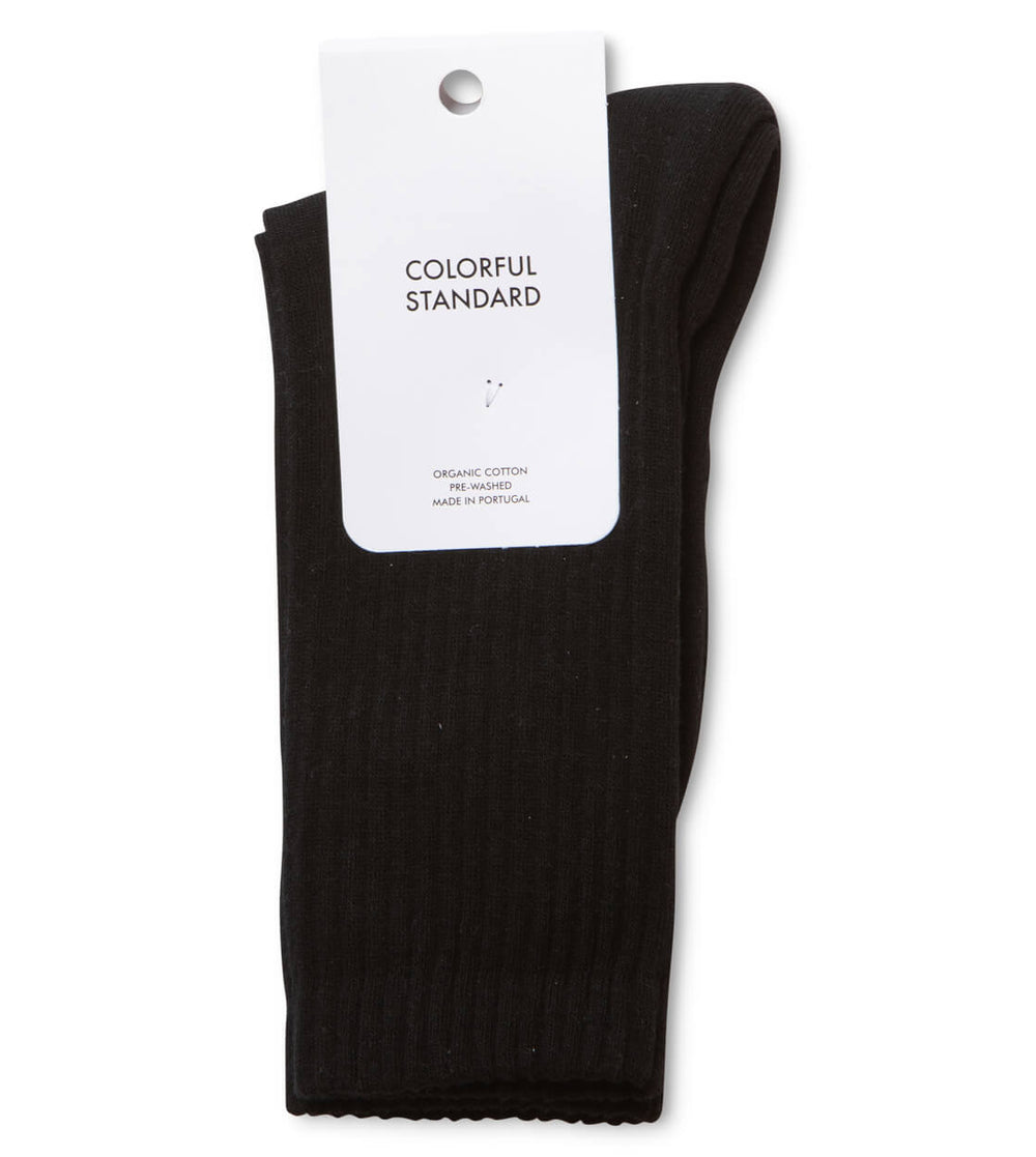 Colorful Standard Socks Active black deep