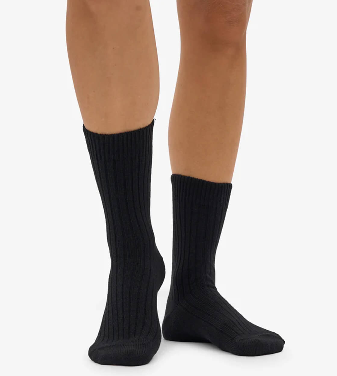 Colorful Standard Socks Merino Wool Blend black deep