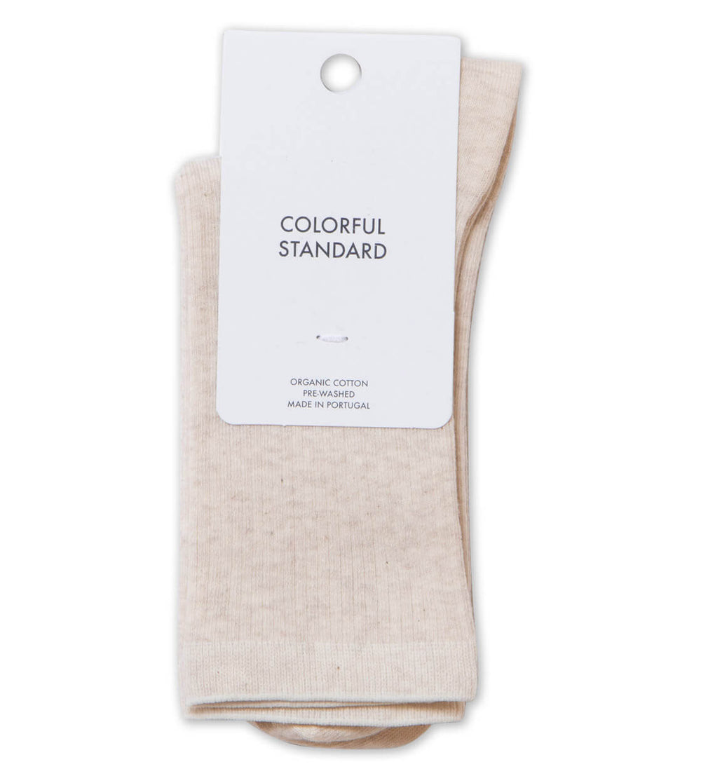 Colorful Standard Socks beige ivory white