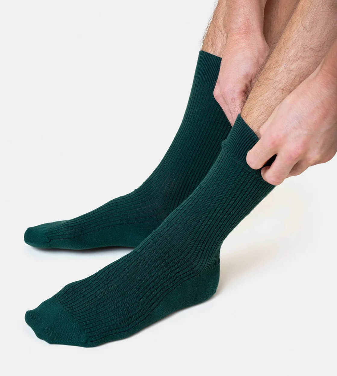 Colorful Standard Socks blue ocean green