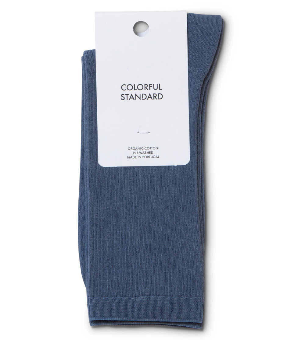 Colorful Standard Socks blue petrol