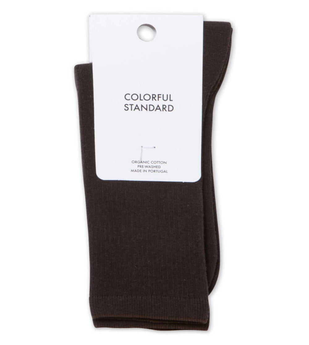 Colorful Standard Socks brown coffee
