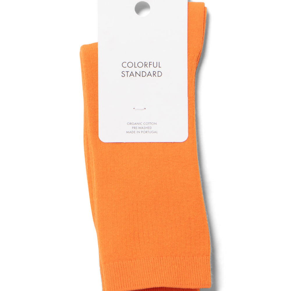 Colorful Standard Socks orange sunny
