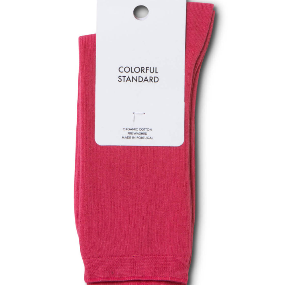 Colorful Standard Socks pink raspberry
