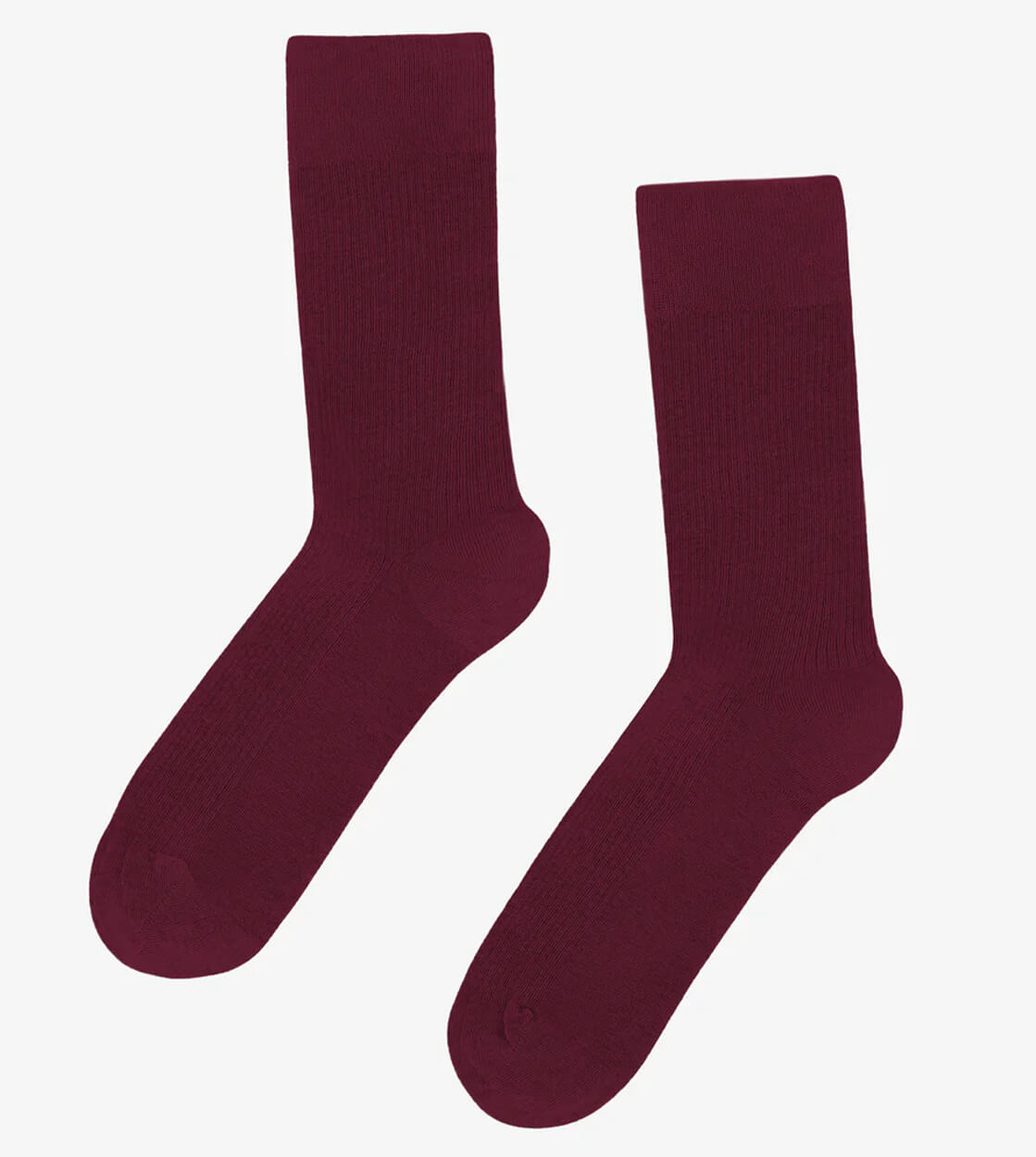 Colorful Standard Socks red oxblood