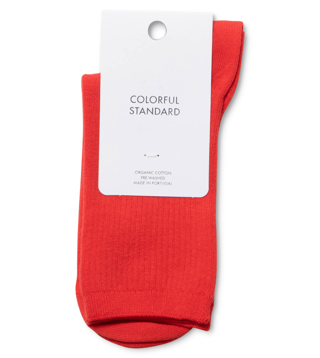 Colorful Standard Socks red tangerine