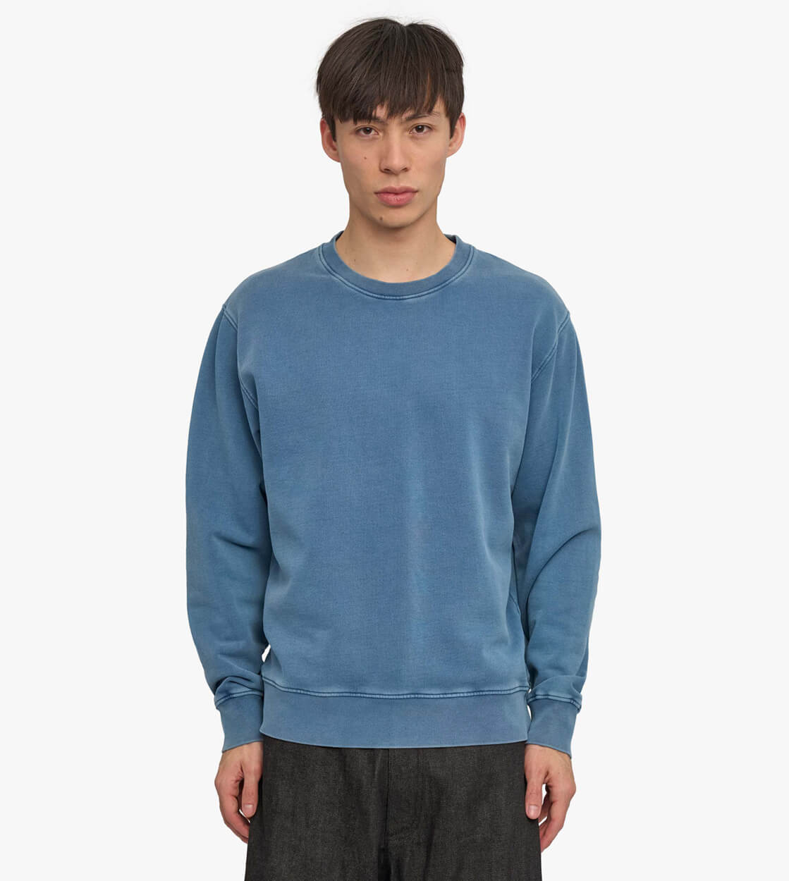 Colorful Standard Sweater CS 1005 blue faded indigo